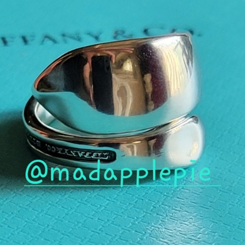 1910 Tiffany & Company Faneuil Spoon Ring #62 - Picture 2 of 10